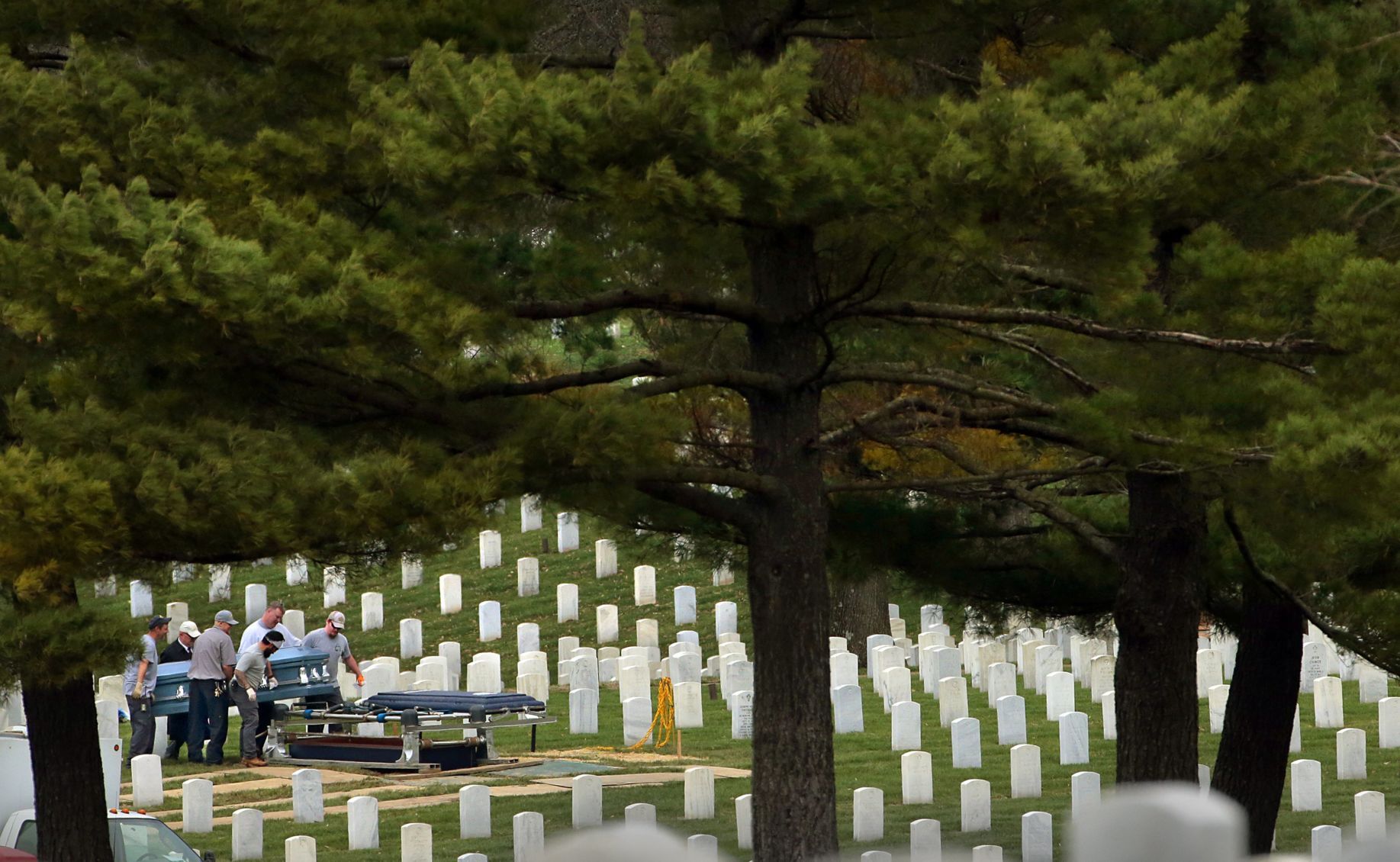 Military funerals being held without honors